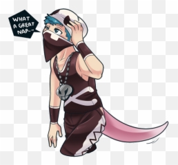 Download Hd Up Next Female And Male Grunts With Litten - Slowpoke Tail Png,Slowpoke Png