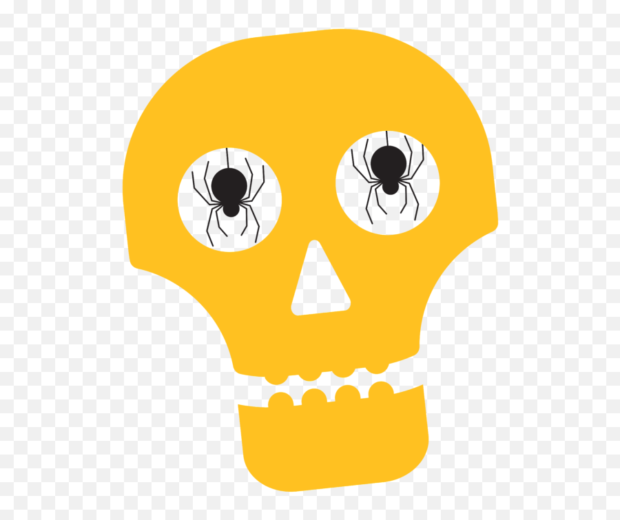 Funny Spider Skull Scary Creepy Spooky Halloween Iphone Case - Creepy Png,Creepy Smile Transparent