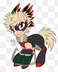 Bakugou Katsuki Transparent Images Png - My Little Pony Bnha