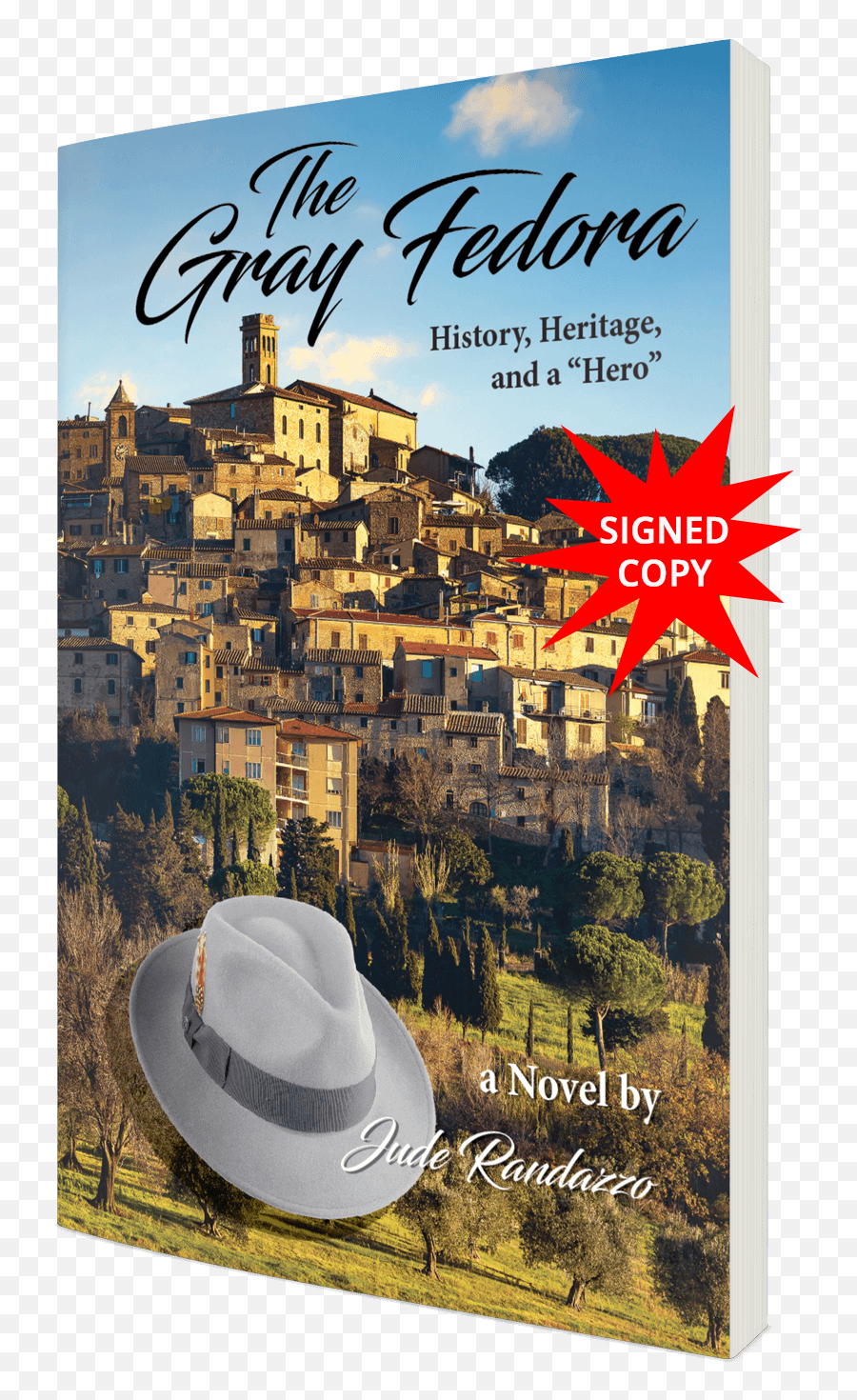 The Gray Fedora - Signed Paperback Poster Png,Fedora Transparent