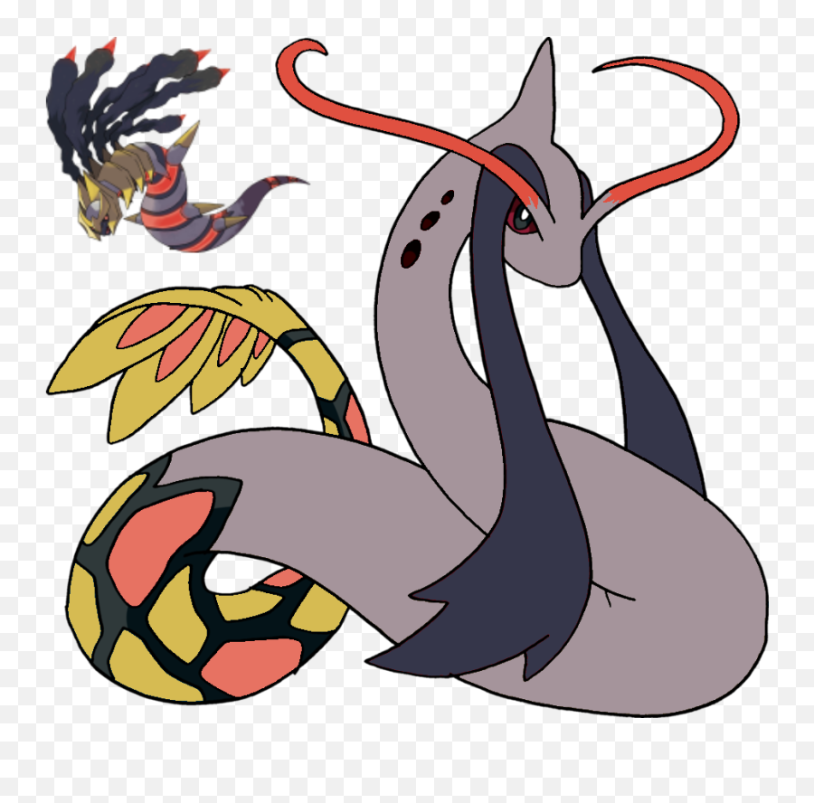 Milotic Giratined - Giratina Origin Forme Png,Milotic Png