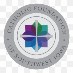 Round - Logo Catholic Foundation Of Southwest Iowa Venn Diagram Worksheet Png,Round Logo