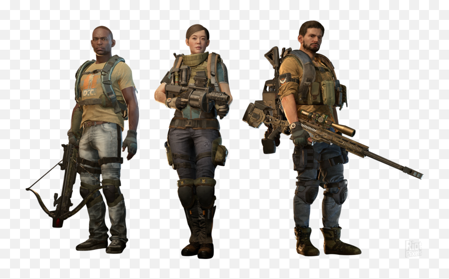 Tom Clancyu0027s The Division 2 - Game Artworks At Riot Pixels Tom The Division 2 Agents Png,The Division 2 Png