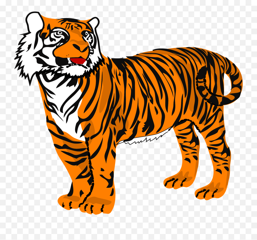 Bengal Tiger Png - Clipart Of Tiger,Bengal Tiger Icon