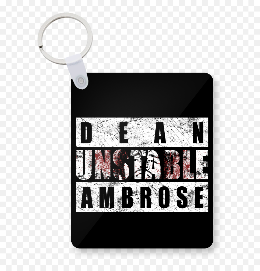Dean Ambrose Printed Keychain Kc - 595 Keychain Png,Dean Ambrose Png