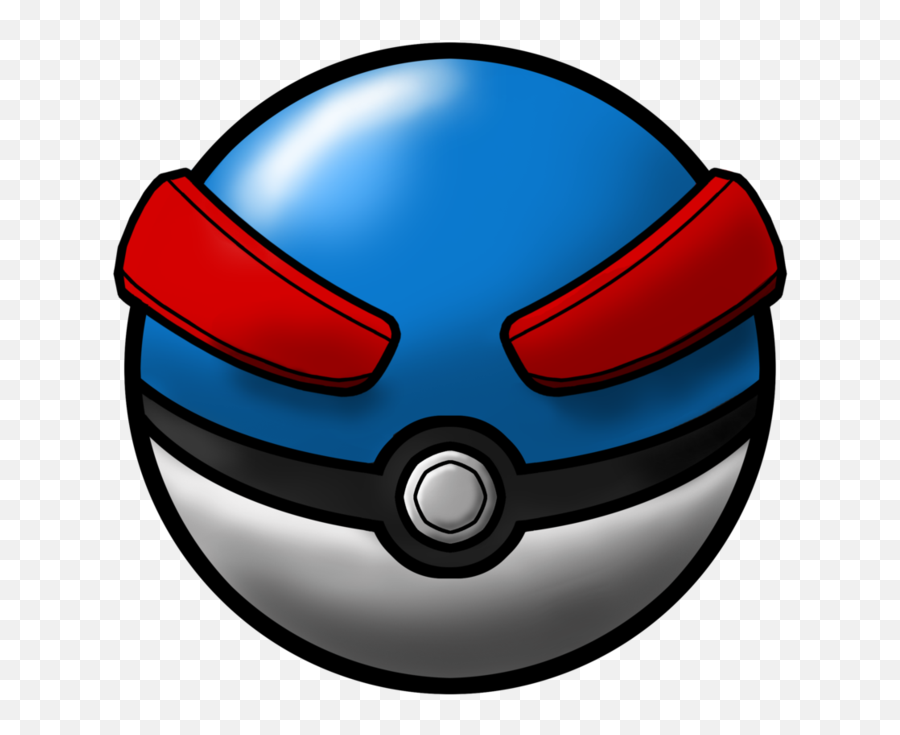 Download Great Ball Png - Great Ball Pokemon Png Png Image Portable Network Graphics,Pokemon Ball Png