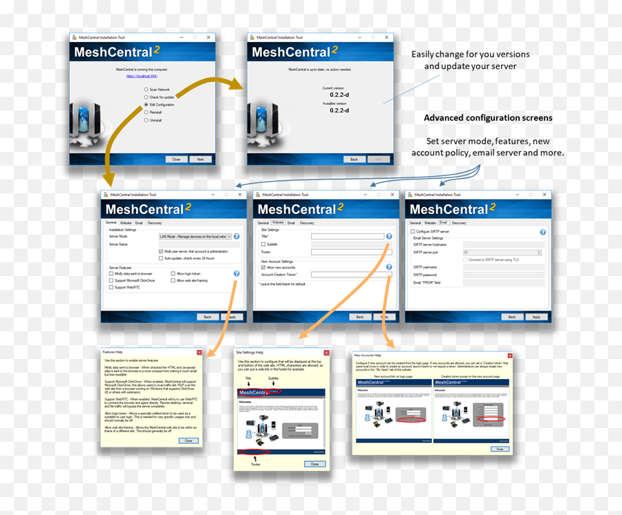 Meshcentral2 - Improved Windows Installer Intel Software Web Page Png,Windows Me Logo