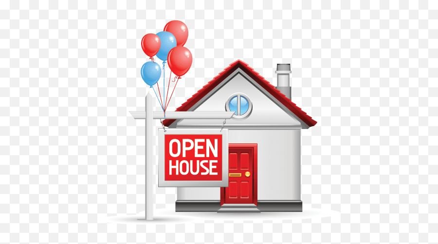 Open House Etiquette For Buyers - Real Estate Open House Clipart Png,Open House Png