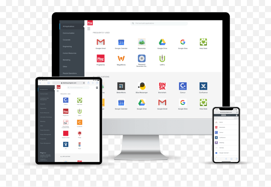 Single Sign - On Solutions For All Your Apps From The Leader Technology Applications Png,Pre Boarding Icon