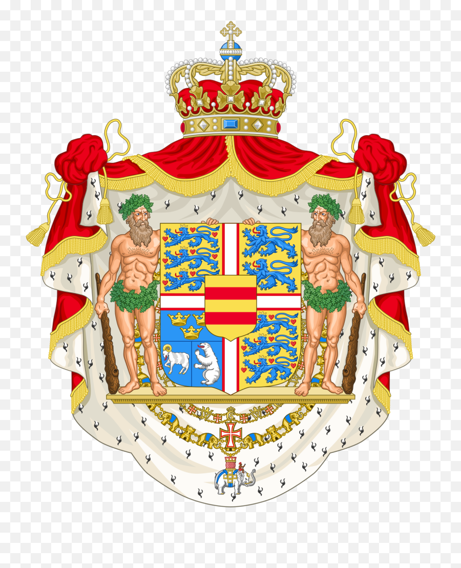 Coat Of Arms Denmark - Coat Of Arms Of Denmark Png,What Is The Blue And Gold Shield On Icon
