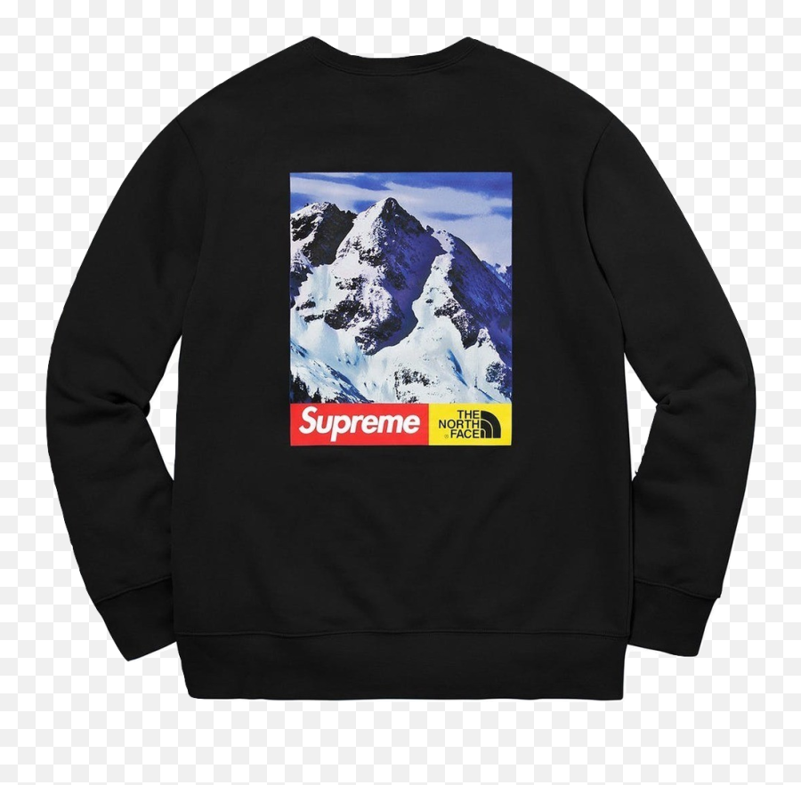 Supreme X The North Face Mountain - Supreme North Face Tee Png,Supreme Shirt Png