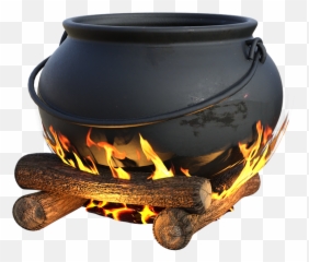 Cauldron Wood Fire - Free Image On Pixabay Chaudron Sur Un Feu Png,Cauldron Png