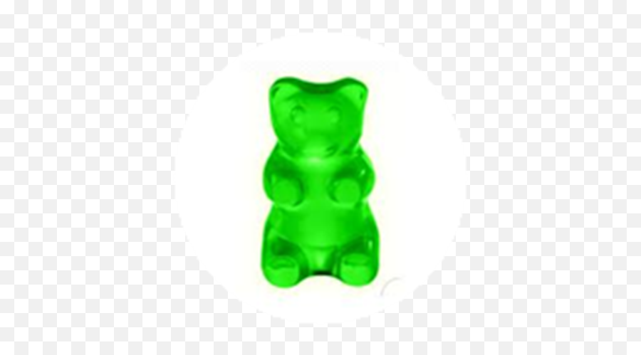 Download Hd Green Clipart Gummy Bear - Gummy Bear White Green Gummy Bear Candy Png,Gummy Bear Png