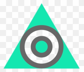 Modern Style Triangle Circle Flat Transparent Png U0026 Svg Vector - Vertical