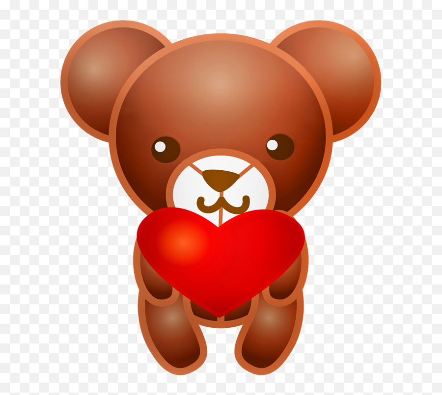 Bear With Heart Png Transparent Background Image Free - Happy Teddy Day 2020 Hd,Bear Png