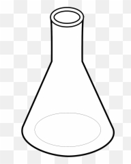 Fileerlenmeyer Flask Black U0026 White Clipartsvg - Wikimedia Filter Funnel png