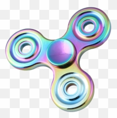 Rainbow Fidget Spinner Transparent Background Png Arts