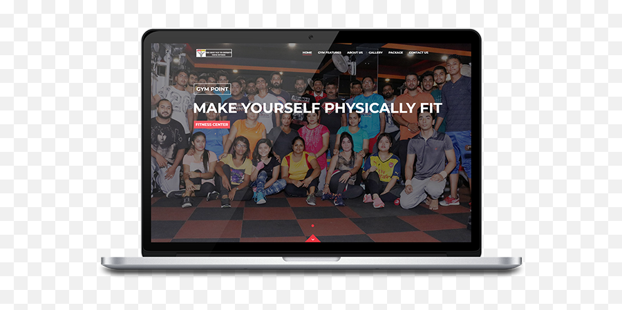 Gym Point - Fitness Center Website Design Ujudebug Language Png,Fitness Center Icon