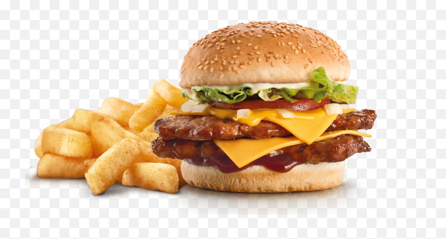 Burger Png Fast Food - Burger And Fries Png,Burger Png