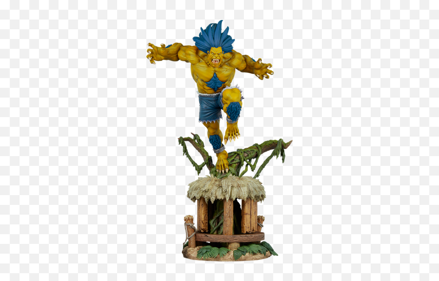 Street Fighter Statues Sideshow Collectibles - Blanka Png,Ultra Street Fighter Iv Icon