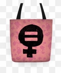Feminism U0026 Equality Symbol Totes Lookhuman - Fashion Brand png