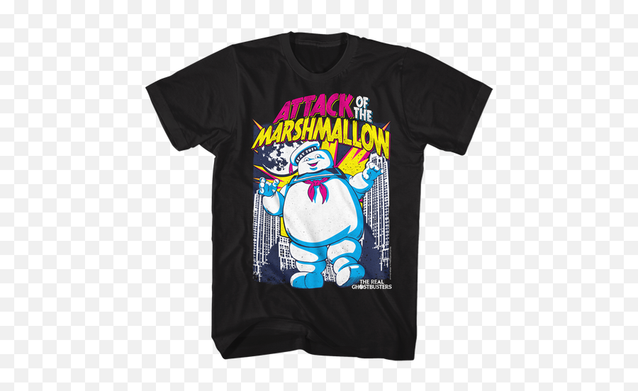 The Real Ghostbusters T - Shirt Mr Sandman Nerdkungfu Vikings Show Logo Shirt Png,Stay Marshmallow Man Ghostbusters Icon