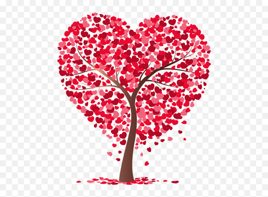Plant A Tree For Your Valentine - Heart Tree Png,Red Tree Png
