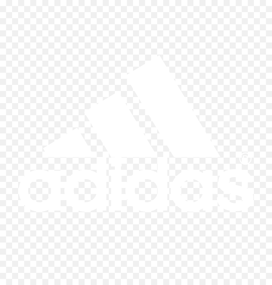 adidas logo white png