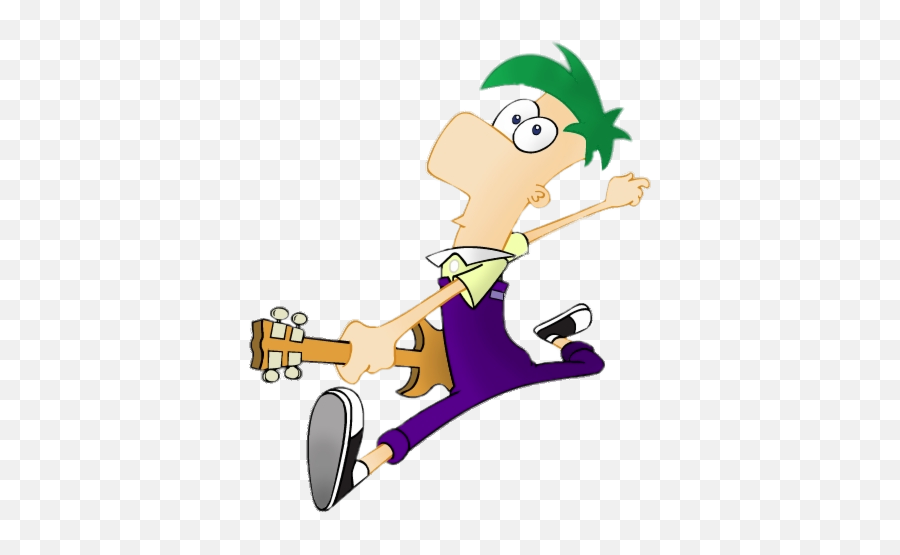 Ferb Fletcher Png Cartoon Guitar