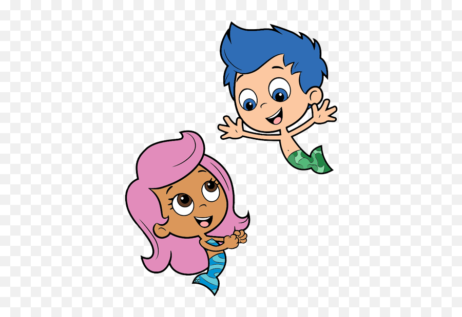 Bubble Guppies Clipart - Bubble Guppies Molly And Gil Png,Bubble Guppies Png