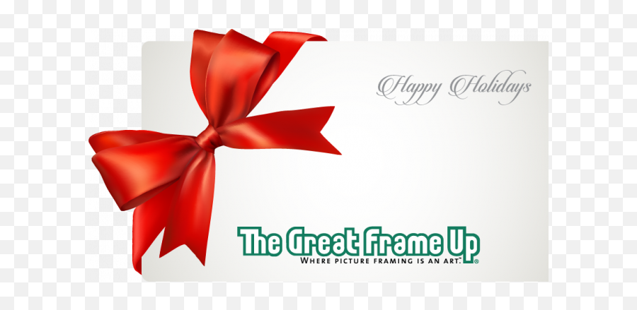 Hassle Free Shopping - The Great Frame Up Fayetteville Great Frame Up Png,Holiday Ribbon Png