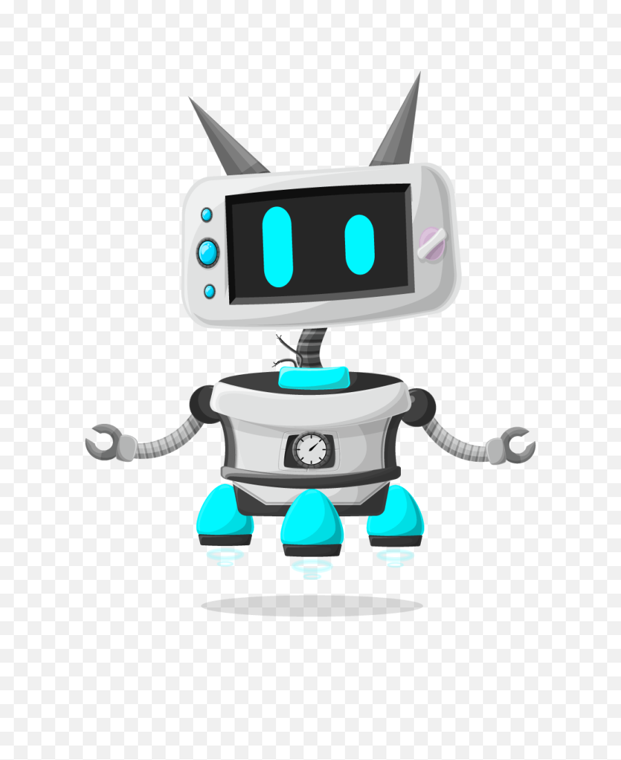 Cute Robot Png Clipart - Robots Clip Art Hd,Robot Png