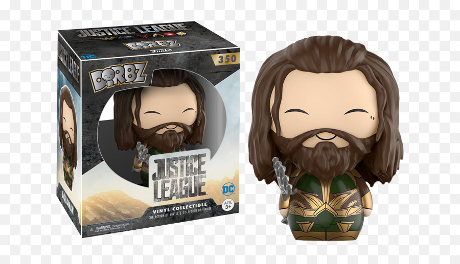 Justice League 2017 - Aquaman Armored Dorbz Vinyl Figure Dorbz Justice League Png,Aquaman Transparent