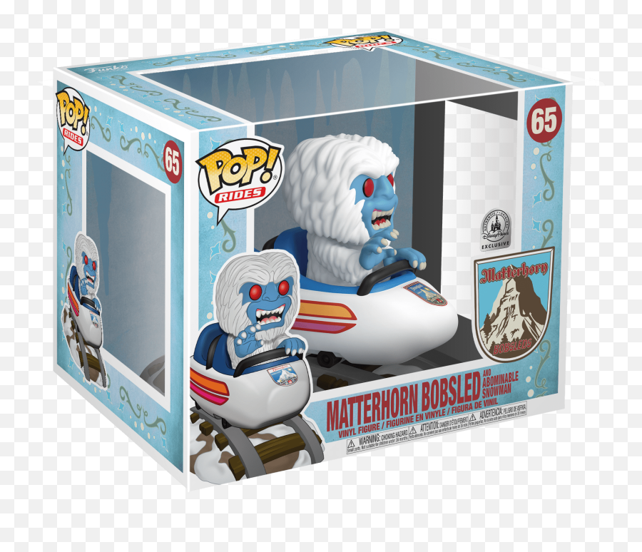 Matterhorn Bobsled And Abominable - Matterhorn Bobsled Funko Pop Png,Abominable Snowman Png