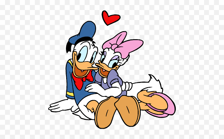 Donald Duck Png Images Baby Face - Love Donald And Daisy,Daisy Duck Png