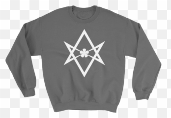 Thelema - Unicursal Hexagram Sweatshirt Magickal Clothing Bethune Cookman University Shirts Png,Aleister Black Png