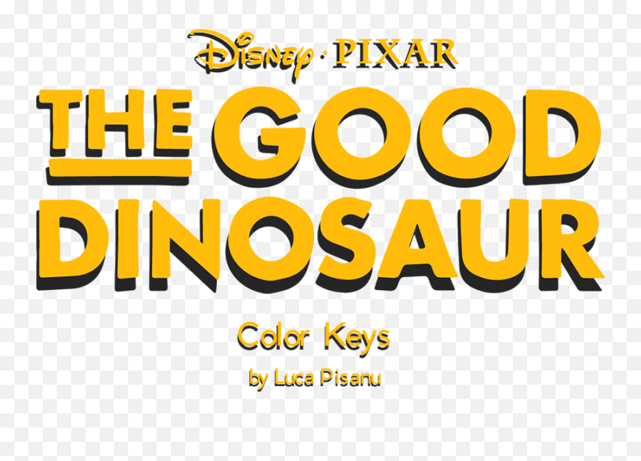 The Good Dinosaur - Color Keys On Behance Good Dinosaur Logo Transparent Png,Pixar Logo Png