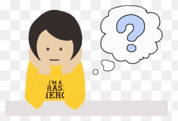 Kid Thinking Png - Letu0027s Think About Trash Cartoon Transparent Thinking