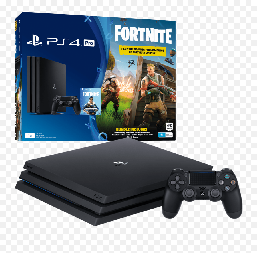 Playstation4 Pro 1tb Console With - Playstation 4 Pro Fortnite Png,Ps4 Pro Png
