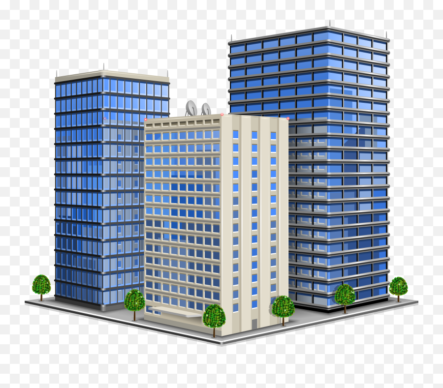 Vector Buildings Office Block Picture - Background Building Of Company Internet Png,Office Building Png