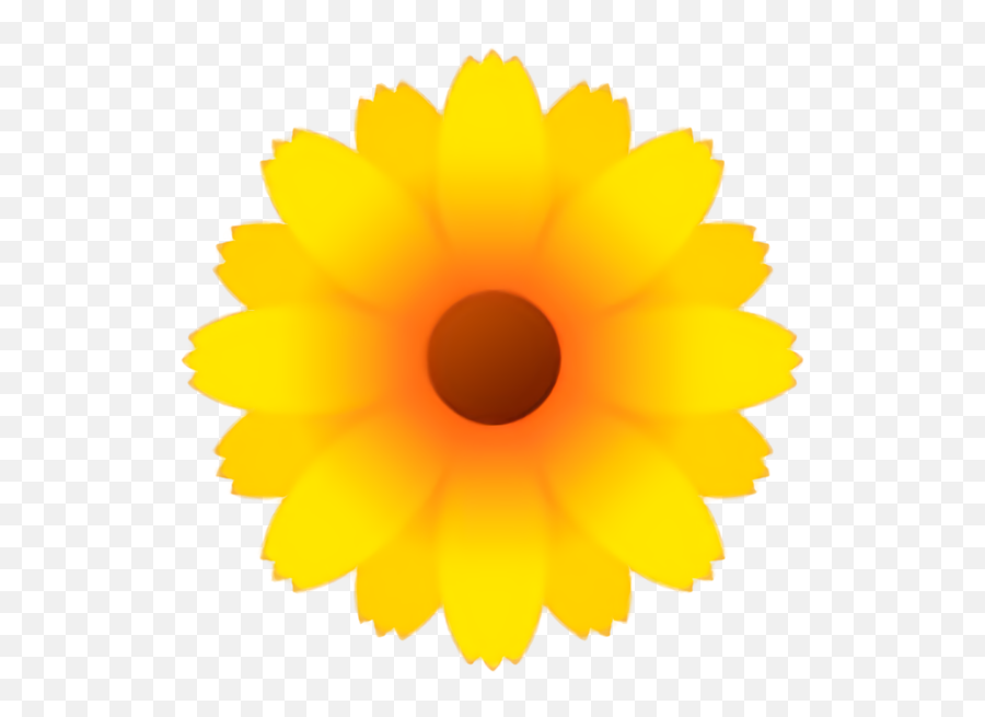 Easter Yellow Sunflower Flower For - Royal Cake Sweets Preparation Png,Flower Emoji Png