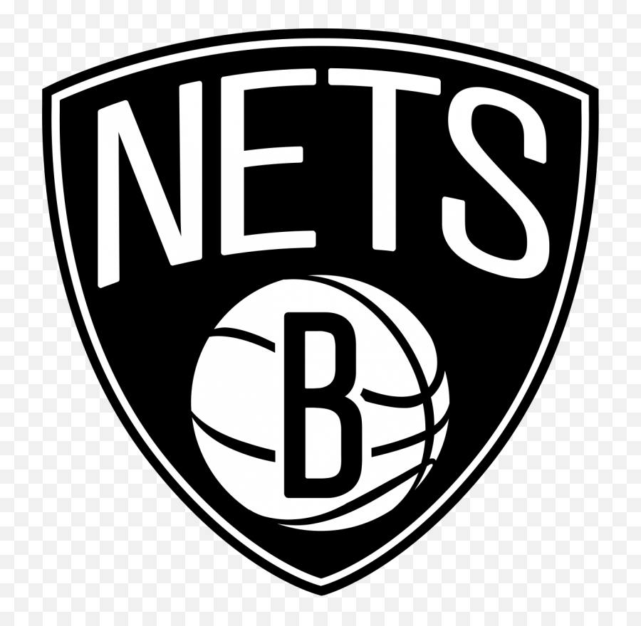 Nba Drawing Symbol Picture - Brooklyn Nets Logo Vector Png,Basketball Logos Nba