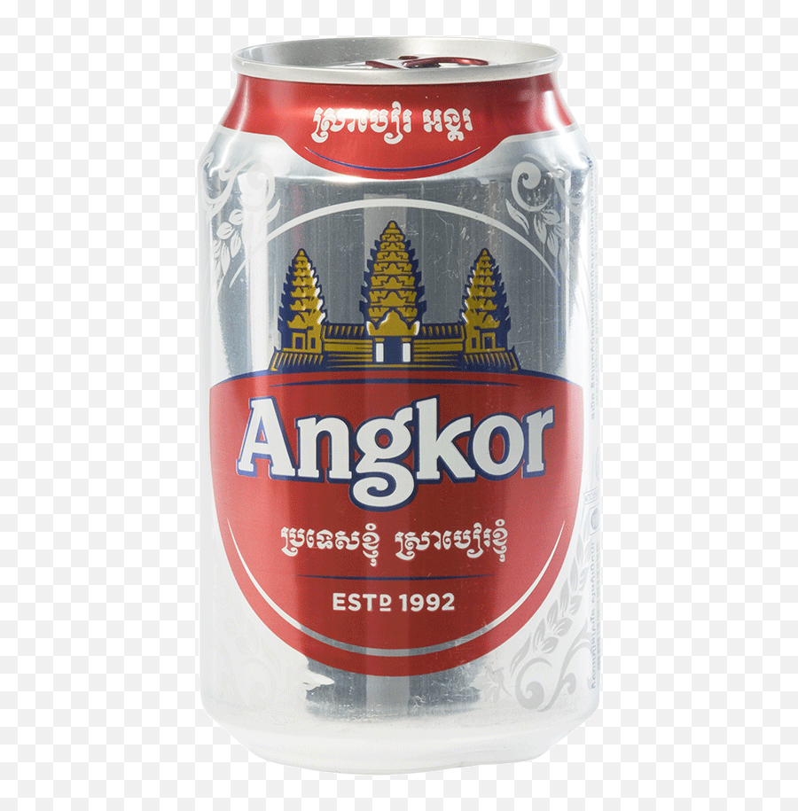 Angkor Beer Can 33cl - Gold Quality Award 2020 From Monde Angkor Premium Angkor Beer Logo Png,Beer Can Png