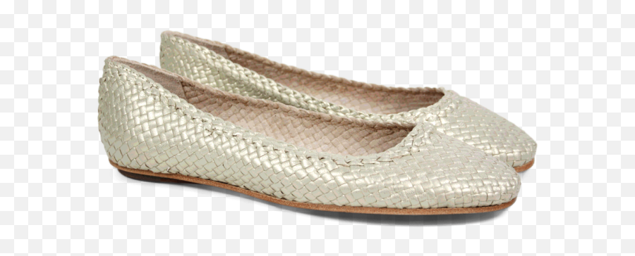 Melvin U0026 Hamilton Kate 5 Woven Ballerina Shoes Champagne Uk Eu 38 Ln33 94 - Ballet Flat Png,Ballerina Shoes Png