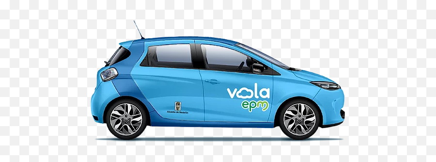 Electric Motosharing Concept Medellin Vola - Zoe Decapotable Png,Blank Png