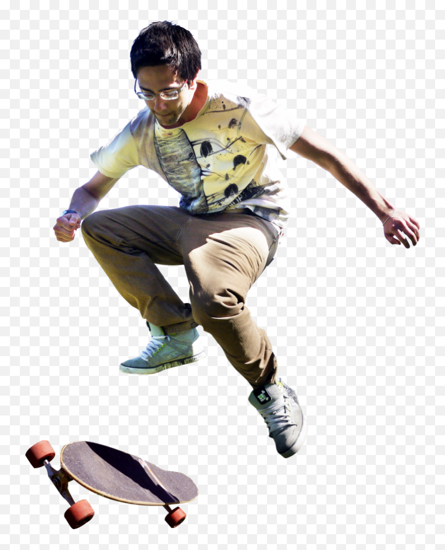 Skating Trick Png Image - Skateboarding People Png,Skateboarder Png