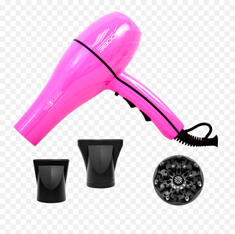 Download Best Hair Dryer - Procabello Professional Hair Blow Secadora De Cabello Rosado Png,Blow Dryer Png