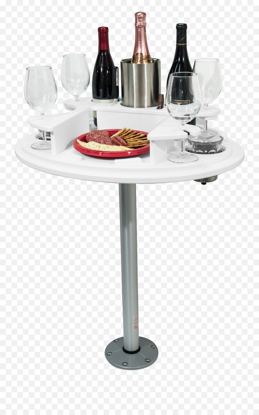 Party Table With Tray Teak Isle - Serveware Png,Table Png