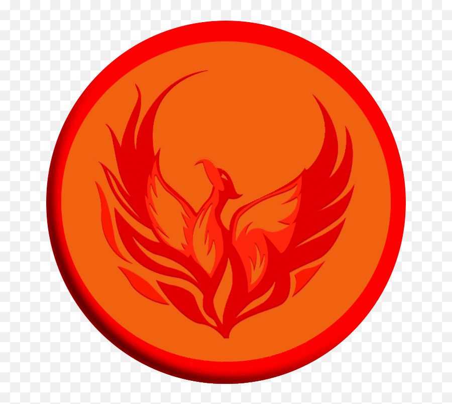 Download Hd Burning Phoenix Transparent Png Image - Nicepngcom Red And Blue Phoenix Logo,Phoenix Png