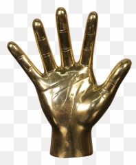 Open Hand Brass - Noir png